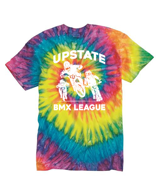 Upstate BMX League Adult Tie-Die Tee