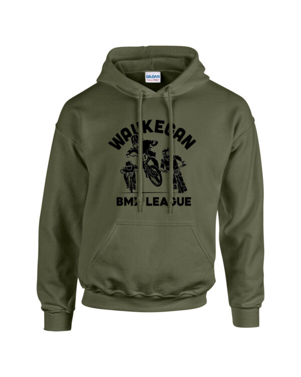 Waukegan BMX League Stealth Hoodie
