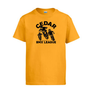 Cedar BMX League "Rider" Tee