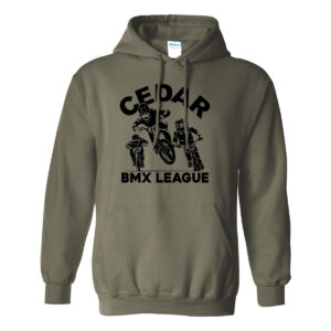 Cedar BMX League Stealth Hoodie