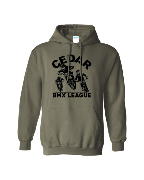 Cedar BMX League Stealth Hoodie