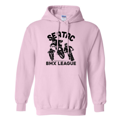 Seatac BMX League Limited-Edition Pink Hoodie