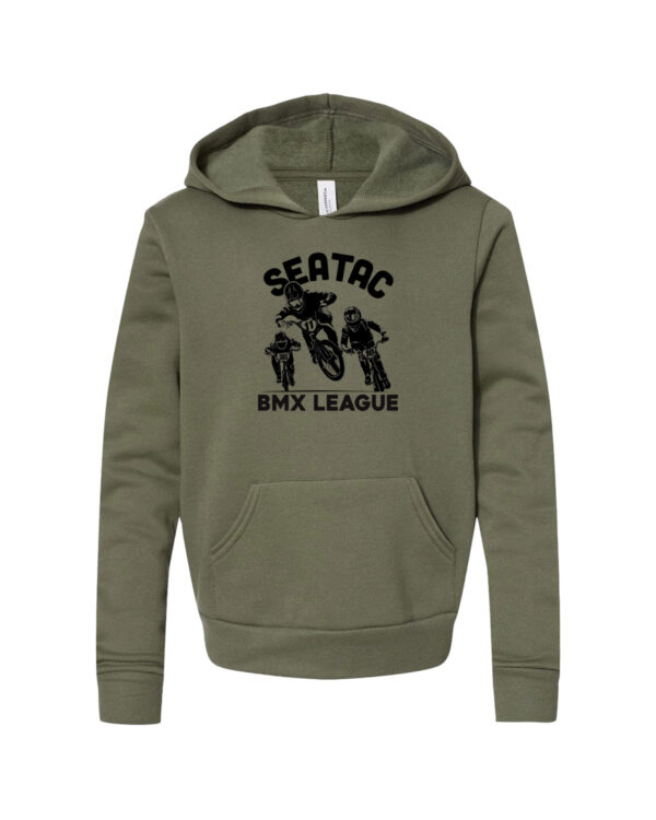 SeaTac BMX League Stealth Youth Hoodie