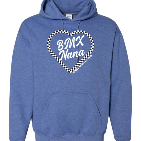 BMX Nana Hoodie - Royal Heather