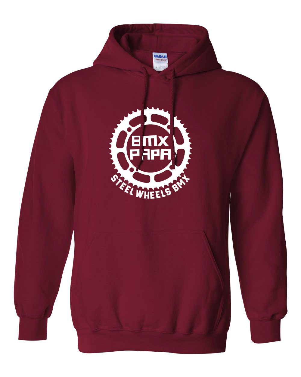 BMX Papa Hoodie - Garnet BMX Papa Hoodie - Garnet