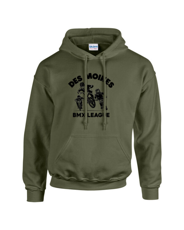 Des Moines BMX League Stealth Hoodie